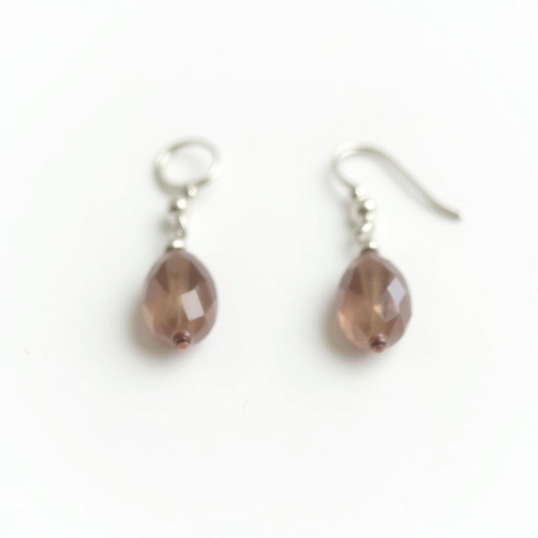Boucles d'oreilles carrées inspiration ZA